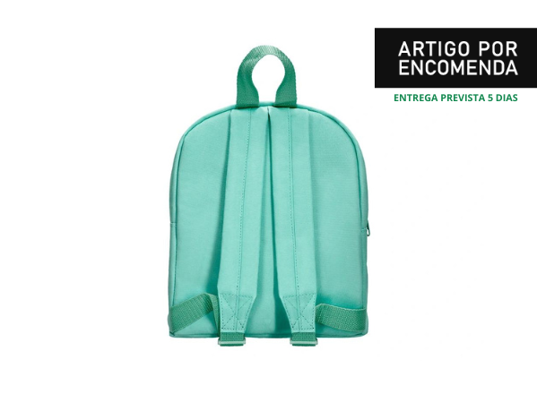 MOCHILA PREESCOLAR INFANTIL DESENHO VERDE 210X115X250MM 0