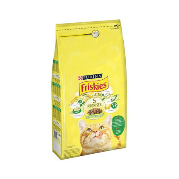 RAÇAO PARA GATO FRISKIES COELHO, FRANGO E LEGUMES