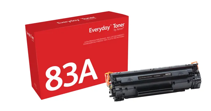 TONER COMPATIVEL XEROX P/HP 1.5K HPCF283A PRETO 83A