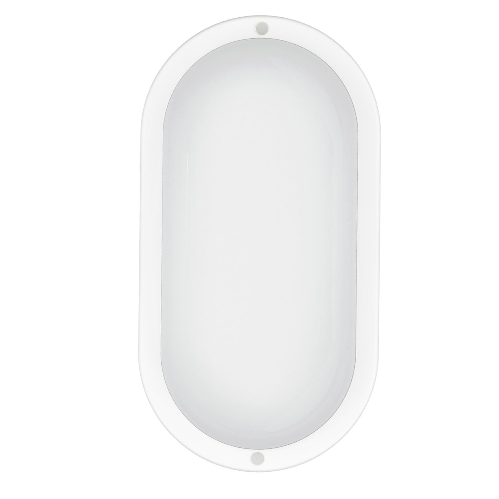 CANDEEIRO PAREDE BULKHEAD OVAL 12W 4000K IP54 CLASS-A PL-BO124K44828