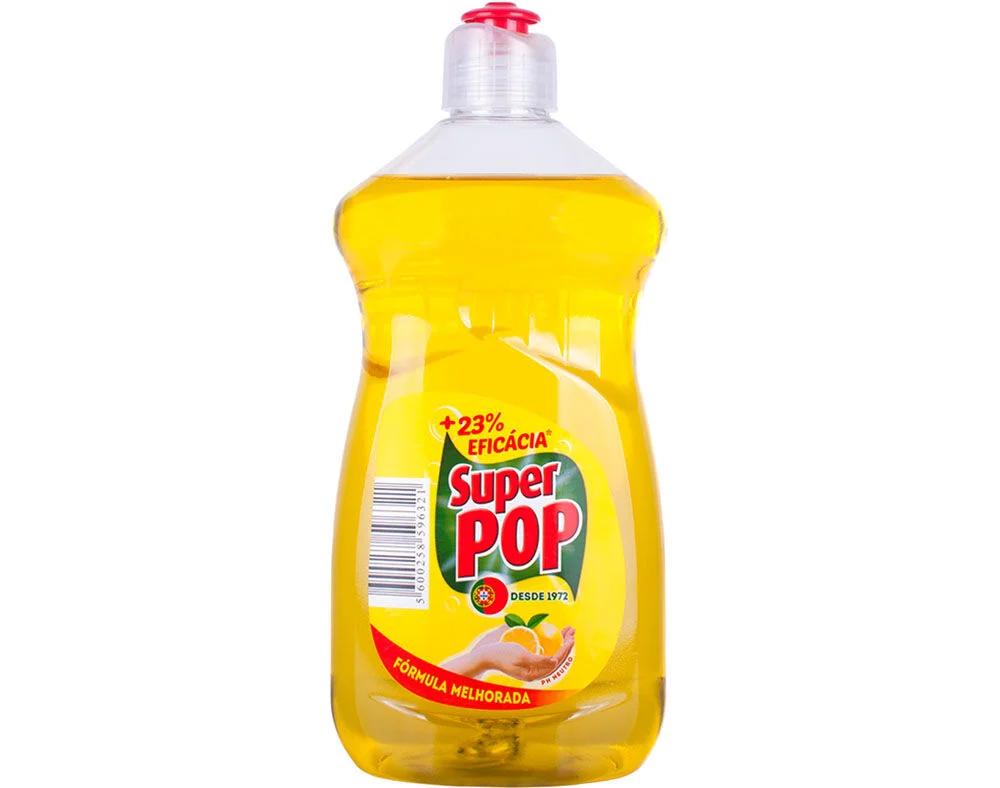 DETERGENTE MANUAL LOIÇA SUPER POP LIMAO 460ML