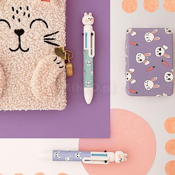 ESFEROGRÁFICA COM 6 CORES COELHO SORTIDO 1