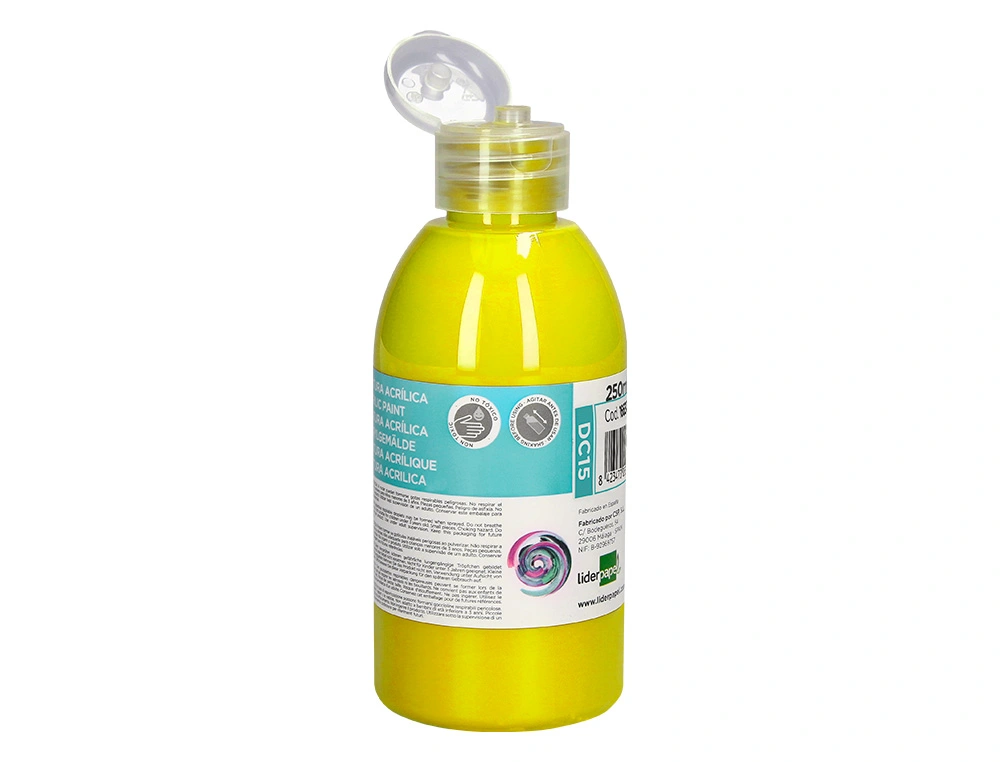 TINTA ACRILICA FRASCO 250ML AMARELO 1
