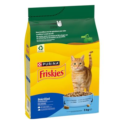 RAÇAO PARA GATO ADULTO ESTERILIZADO FRISKIES PERU 1.5KG