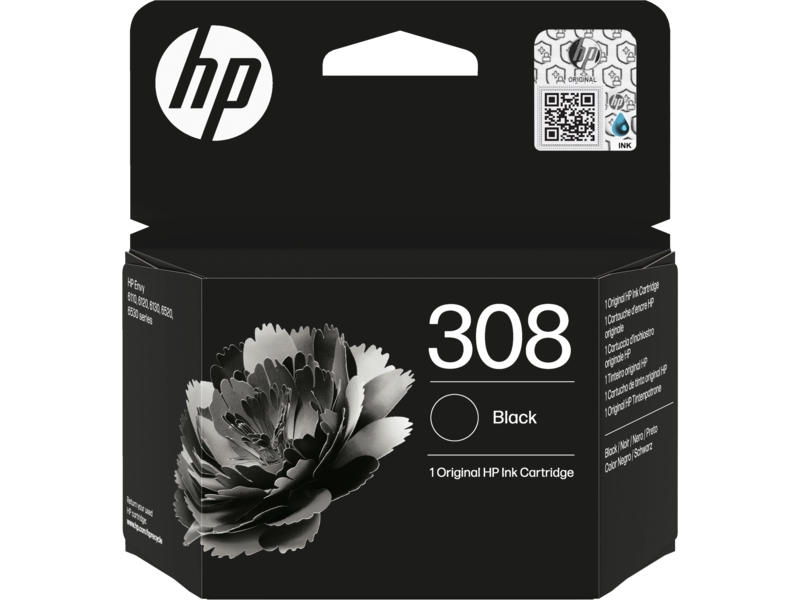 TINTEIRO HP 0.16K 308 PRETO