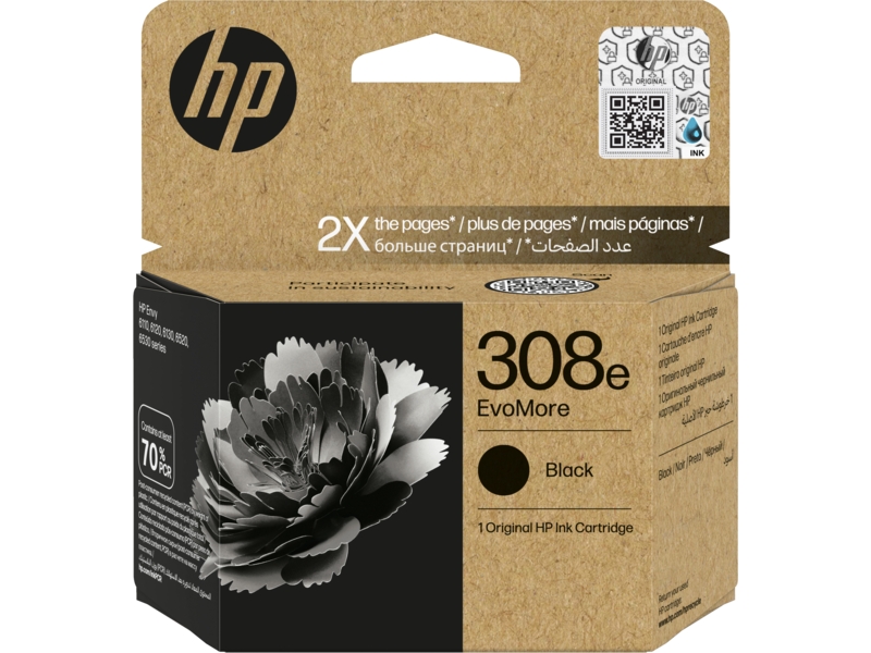 TINTEIRO HP 0.32K 308E EVO MORE PRETO