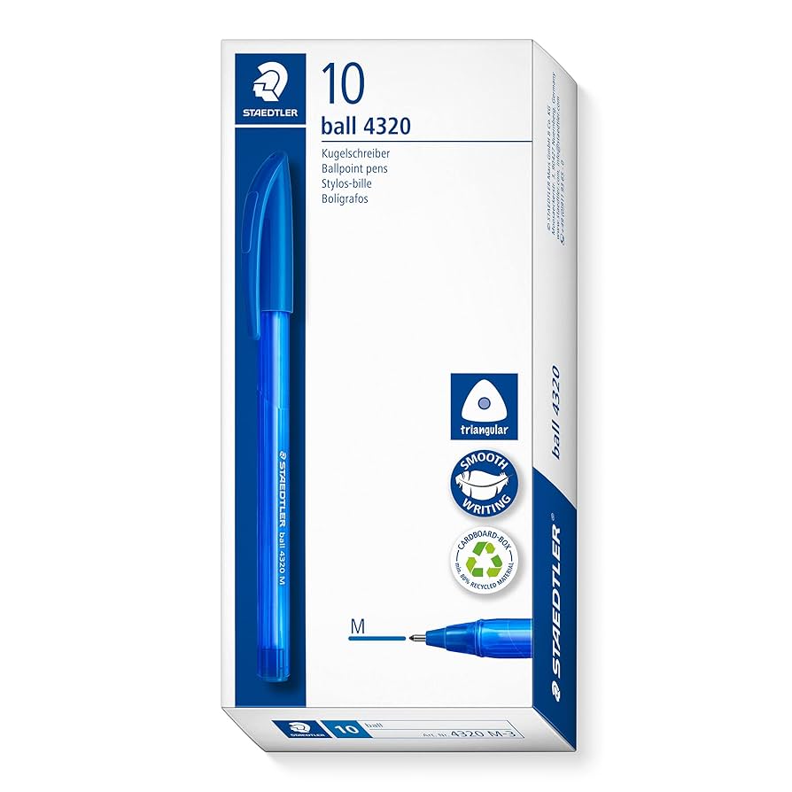 ESFEROGRÁFICA STAEDTLER 4320 M AZUL 1