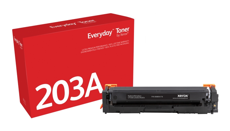 TONER COMPATIVEL XEROX P/HP/CANON CF540A/CRG054BK 1.4K PRETO 203A/3024C002