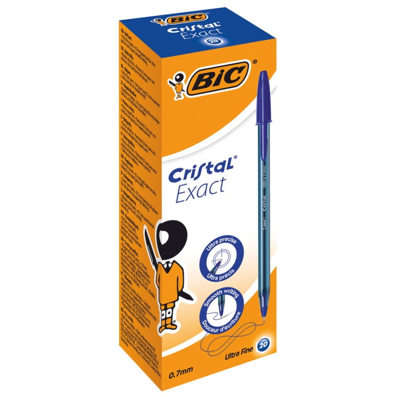 ESFEROGRÁFICA BIC EXACT PONTA AGULHA 0