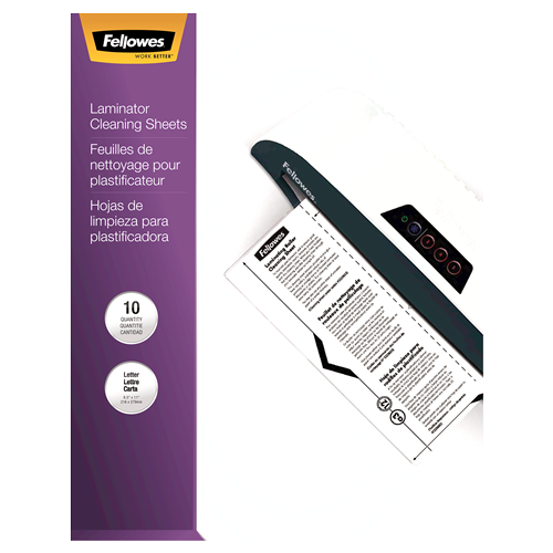 FOLHAS DE LIMPEZA PARA PLASTIFICADORA A4 PACK C/10