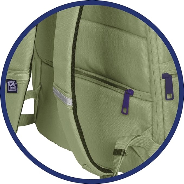 MOCHILA OXFORD B-OUT 30L 42X30X15CM VERDE 1