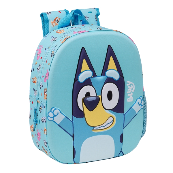 MOCHILA BLUEY 3D 27X33X10CM