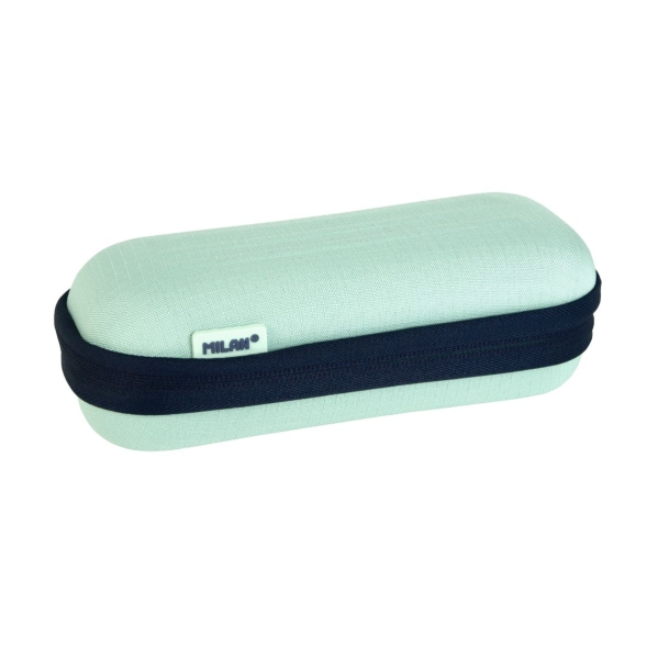 ESTOJO MILAN COLECCION 430 OVAL SEMI-RÍGIDO 20X9X6,7CM VERDE
