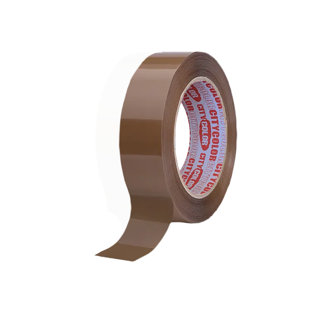 FITA ADESIVA 25MMX66M 38µ CASTANHA HAVANA CITYCOLOR CITY15014