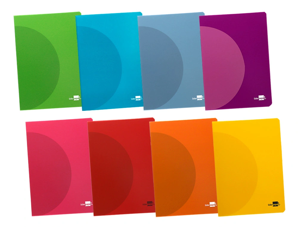 CADERNO AGRAFADO A4 48FOLHAS 90GR CAPA PLASTICA XADREZ CORES SORTIDAS