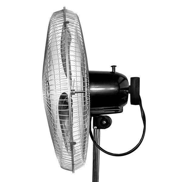 VENTOINHA INDUSTRIAL DE PÉ MUVIP 75W 45CM 3 VELOCIDADES COR PRATA/PRETO 1
