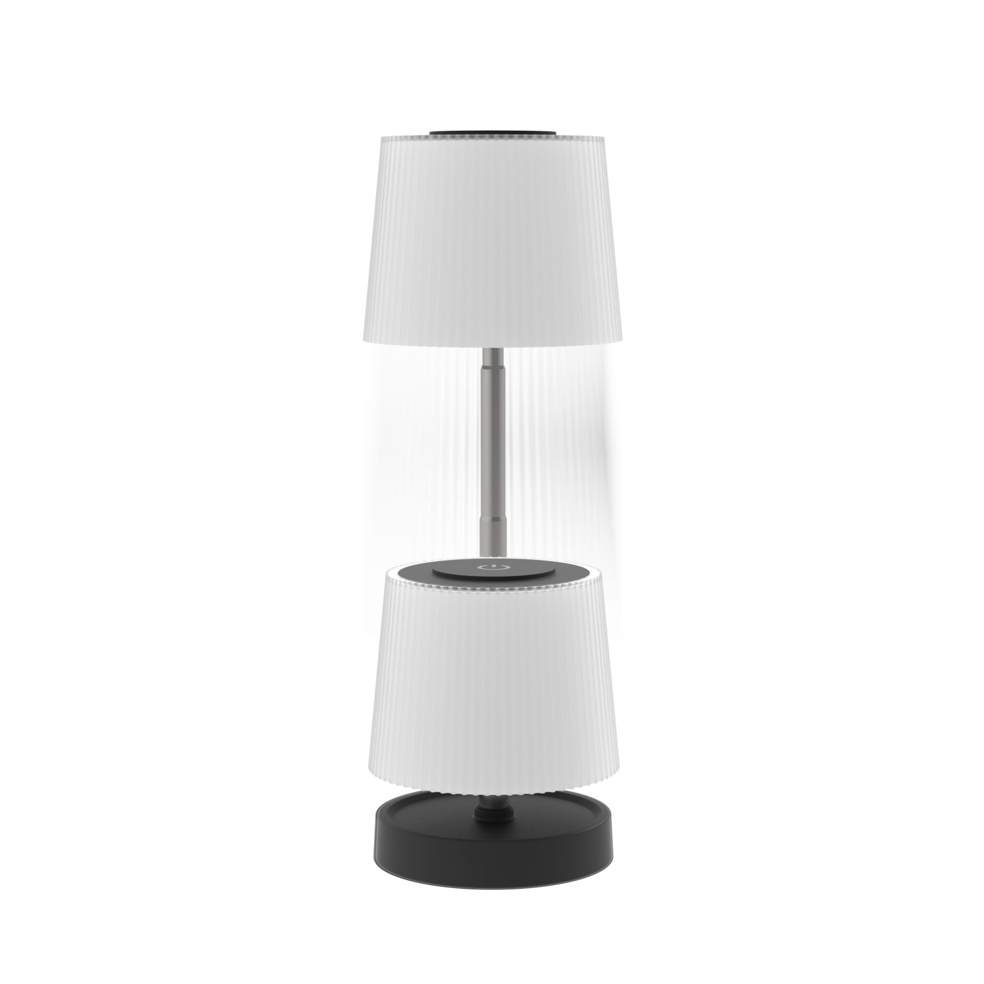 CANDEEIRO MESA LED 02W 160LM BATERIA PRETO MODERN DESIGN PTL45/46170 0