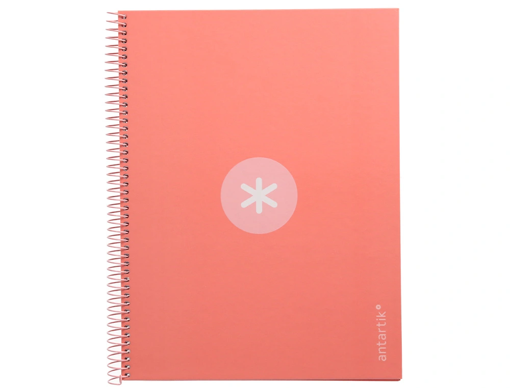 CADERNO ESPIRAL A4 MICRO ANTARTIK CAPA FORRADA 4 FUROS 80 FOLHAS XADREZ QC161814