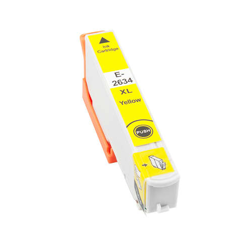 TINTEIRO COMPATIVEL P/EPSON EXPRESSION PREMIUM XP600/605/700/800 AMARELO 26 0