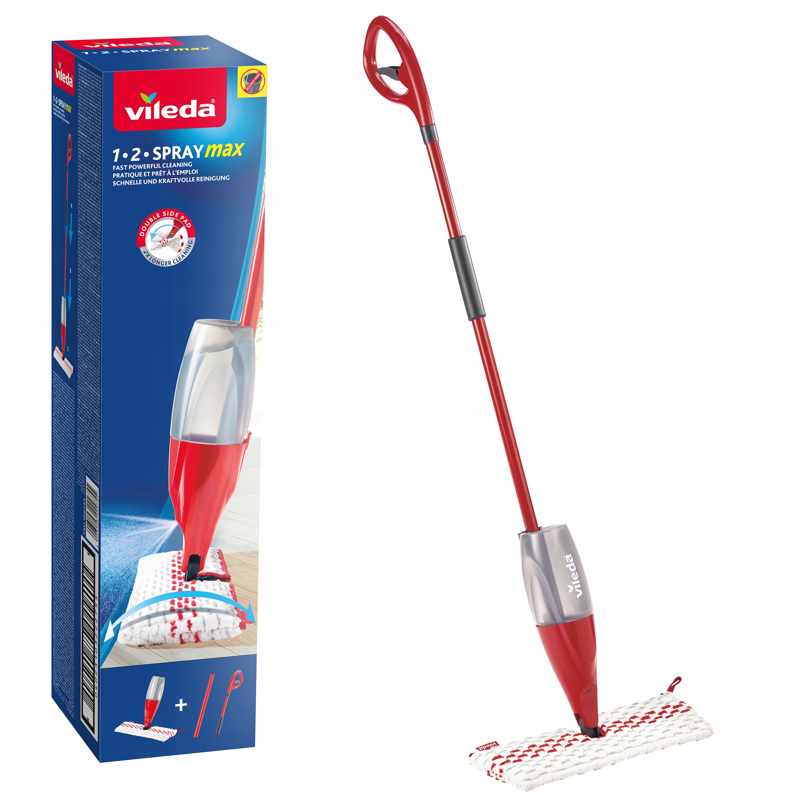 MOPA 1.2 VILEDA SPRAY MAX C/DEPÓSITO DE ÁGUA 750ML