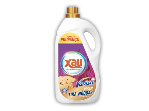 DETERGENTE ROUPA MÁQUINA LÍQUIDO XAU VANISH 118 DOSES