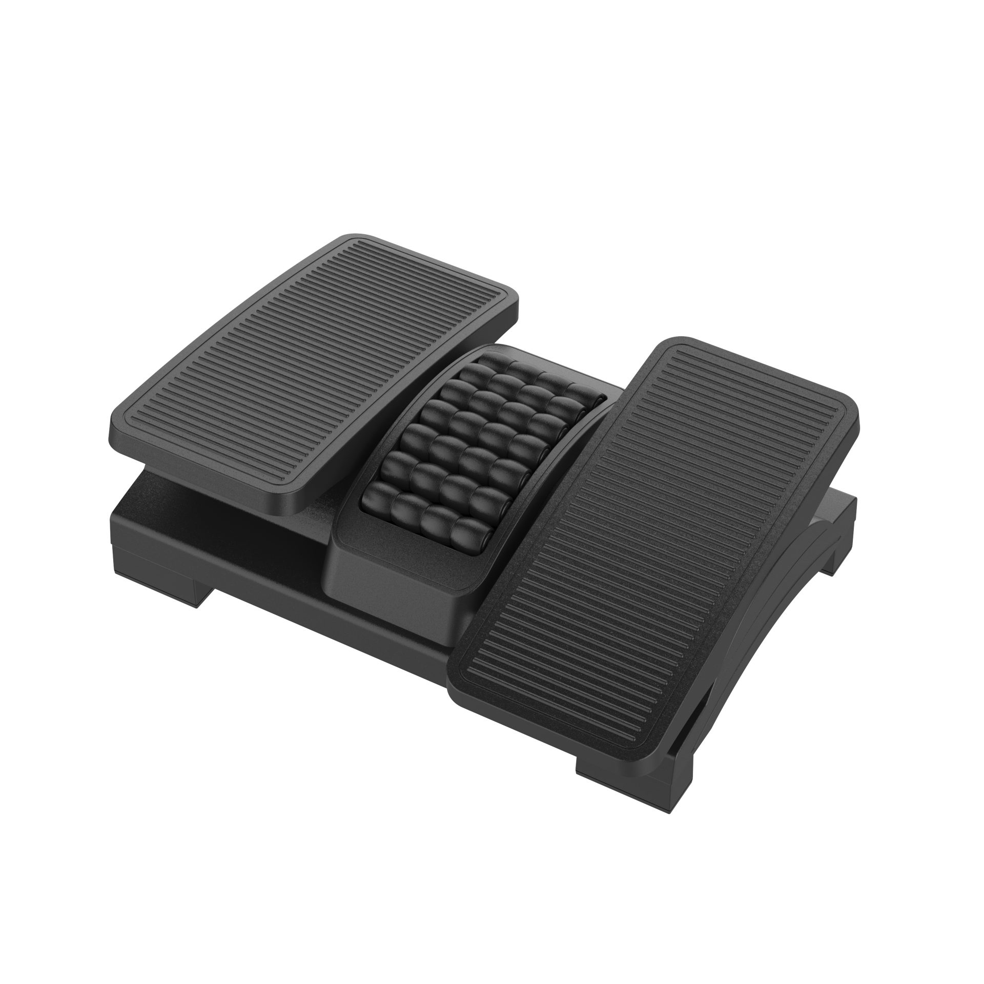 APOIO PARA PÉS ERGONÓMICO 425X325X100MM 2 NÍVEIS AJUSTAMENTO PRETO PFR6067 46199 2