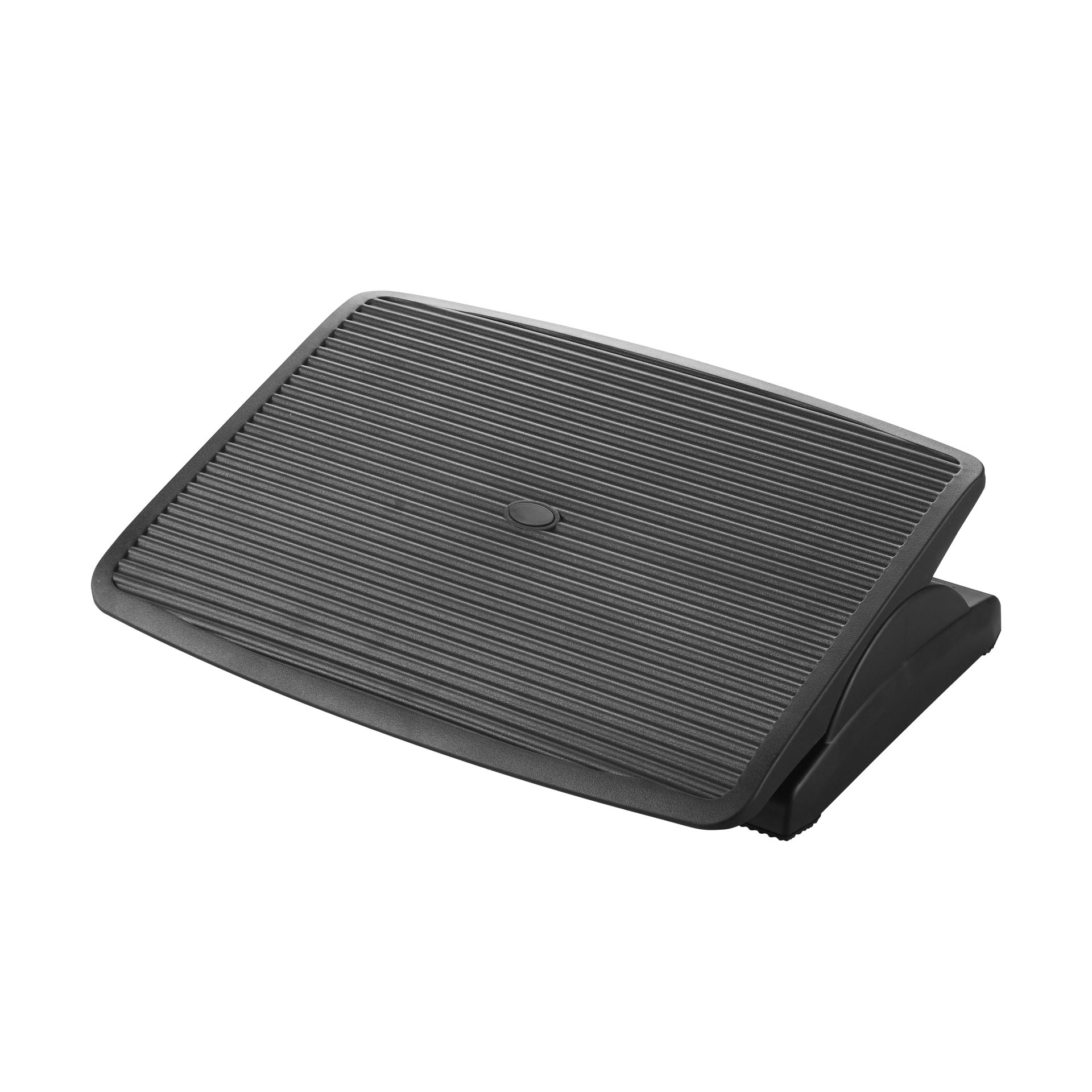 APOIO PARA PÉS ERGONÓMICO 470X350X091MM 2 NÍVEIS AJUSTAMENTO PRETO PFR7012 46198