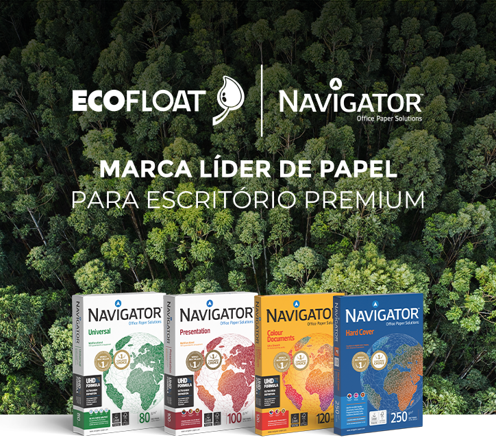 A EcoFloat é Distribuidora Oficial de Papel Navigator há 20 anos!!