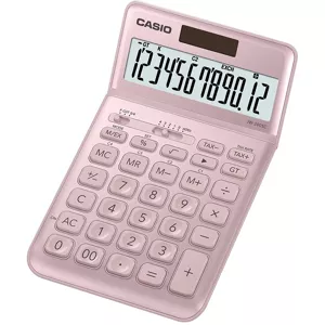 CALCULADORA SECRETÁRIA 12DIGITOS TAX+EURO+% CONVERTOR CASIO JW-200SC-PK ROSA