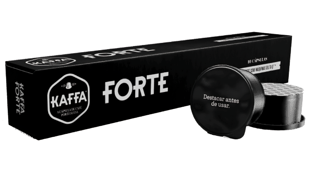 CAFÉ KAFFA FORTE PACK C/10 CAPSULAS COMPATIVEL C/ DELTA Q