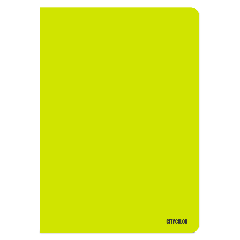CADERNO AGRAFADO CAPA PP A4 CITYCOLOR OPEN&STAY 48FOLHAS 90G XADREZ COR SORTIDA 1