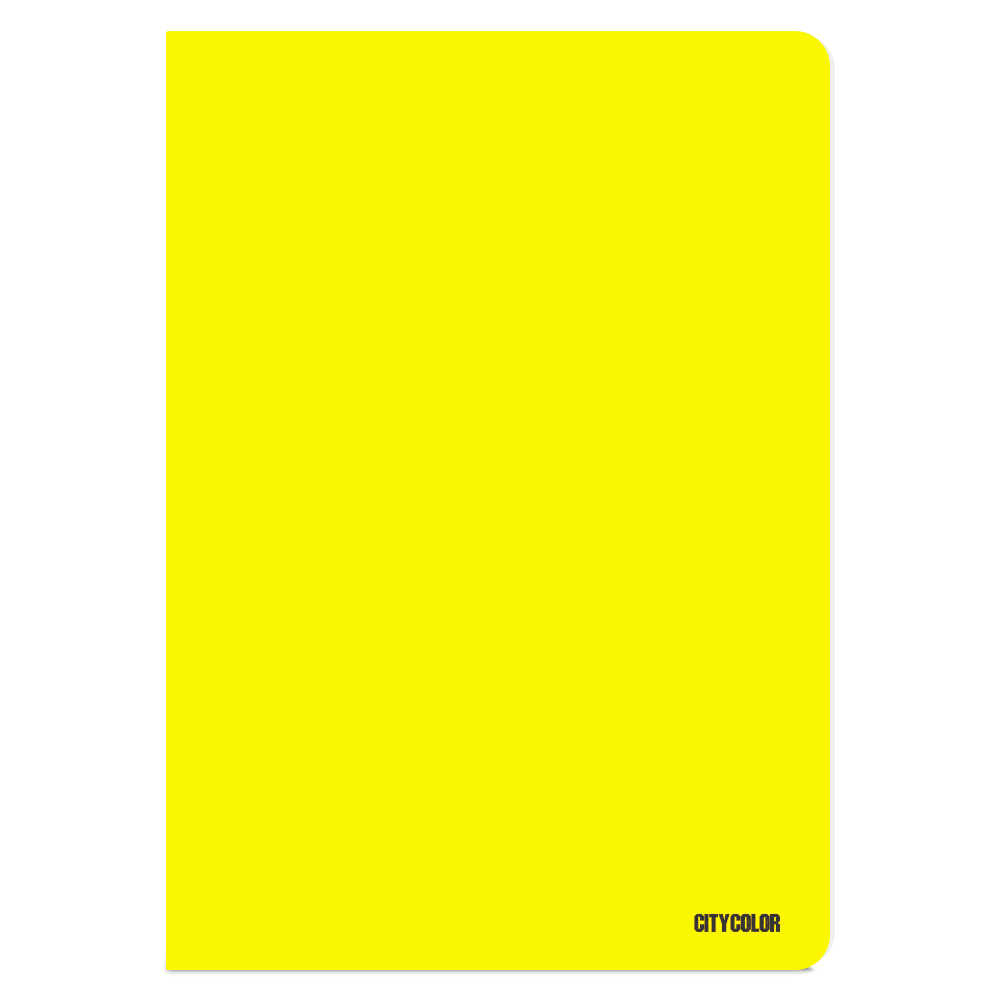 CADERNO AGRAFADO CAPA PP A4 CITYCOLOR OPEN&STAY 48FOLHAS 90G XADREZ COR SORTIDA 3