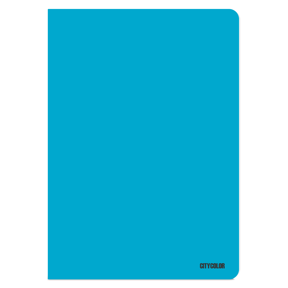 CADERNO AGRAFADO CAPA PP A4 CITYCOLOR OPEN&STAY 48FOLHAS 90G XADREZ COR SORTIDA 2