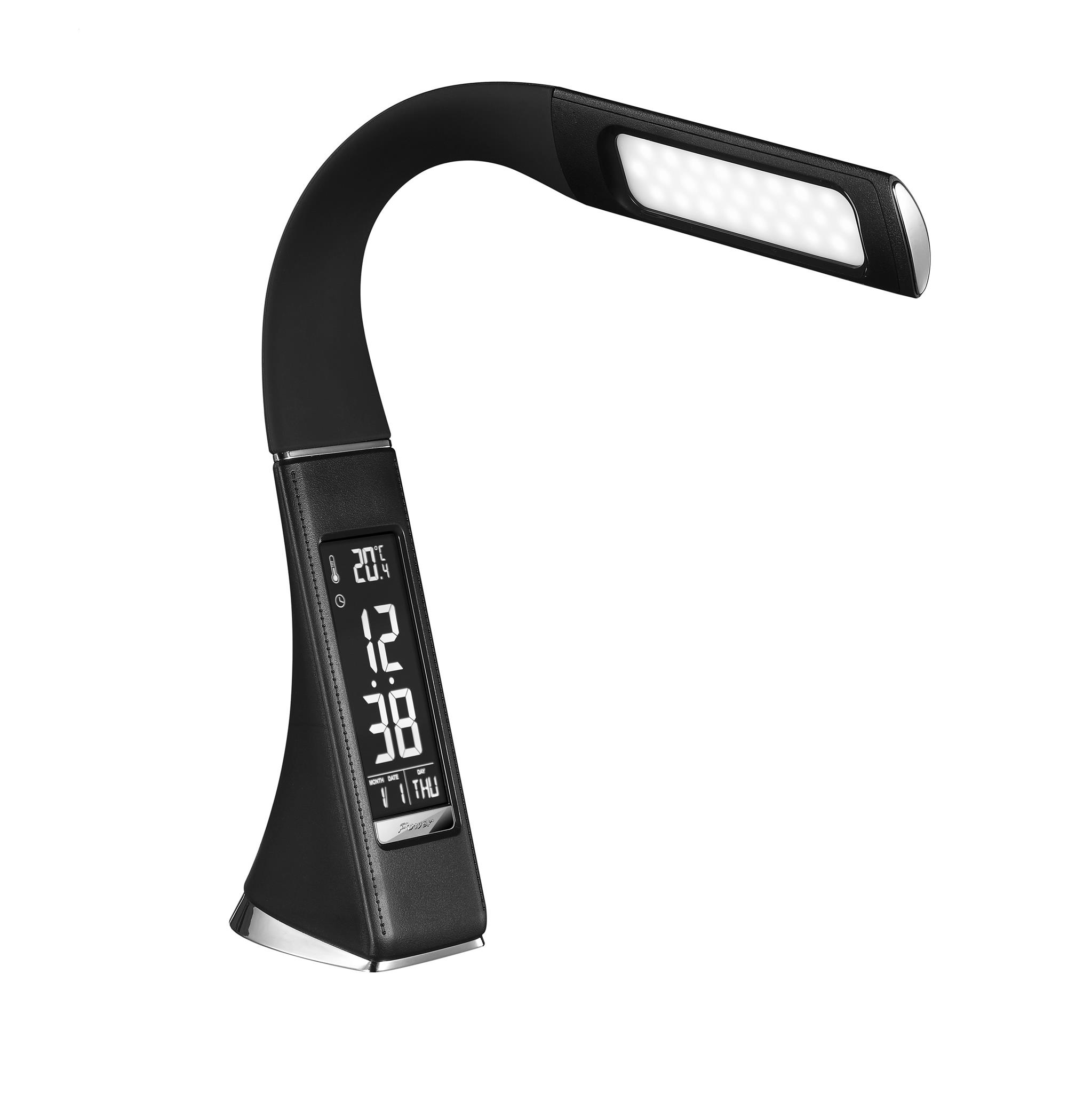 CANDEEIRO SECRETÁRIA LED 09W 480LM RELÓGIO+CALENDÁRIO TOP DESIGN PDLU3B/46169 5