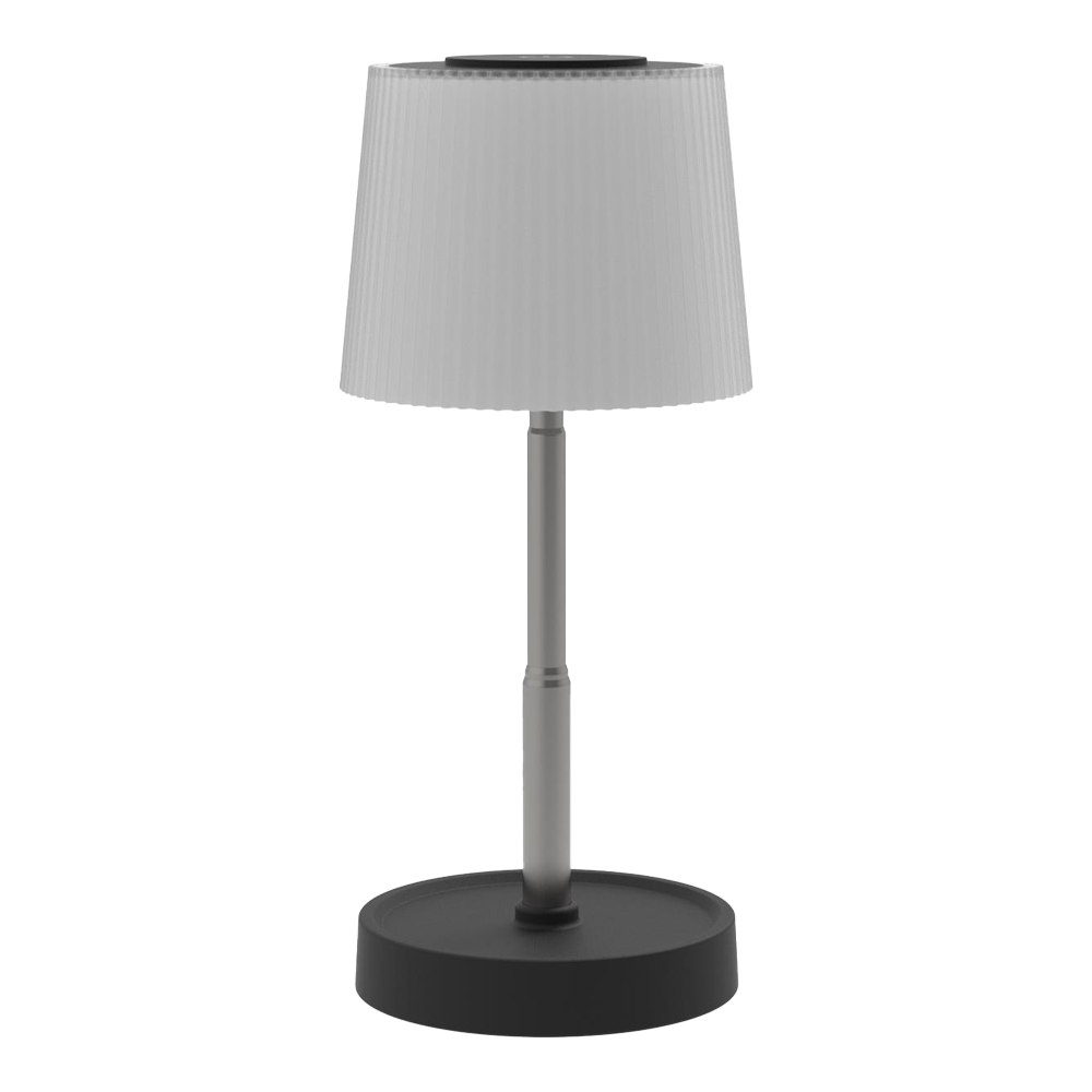 CANDEEIRO MESA LED 02W 160LM BATERIA PRETO MODERN DESIGN PTL45/46170 1