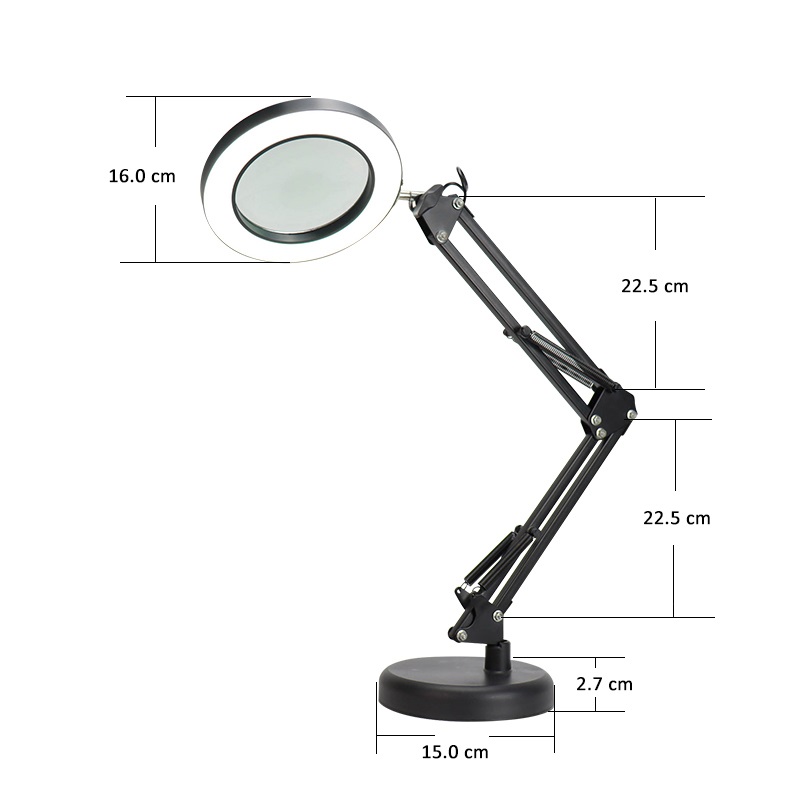CANDEEIRO PROJETOS & DESIGN 10W 1HEAD 48LED 3LENTES MAGNIFY PDLD11/46025 1