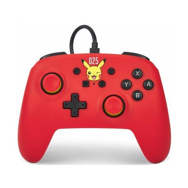 COMANDO POWER A COM CABO PARA A NINTENDO SWITCH PIKACHU 0