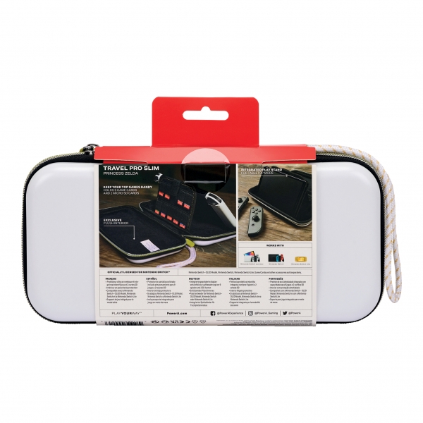 ESTOJO DE VIAGEM POWERA PRO SLIM – PRINCESS ZELDA – COMPATÍVEL COM NINTENDO SWITCH, SWITCH OLED E SWITCH LITE 2