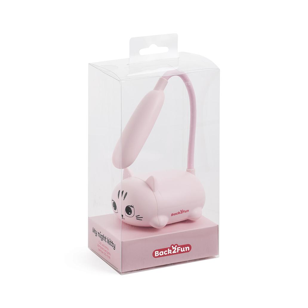 CANDEEIRO LED KITTY ROSA 2