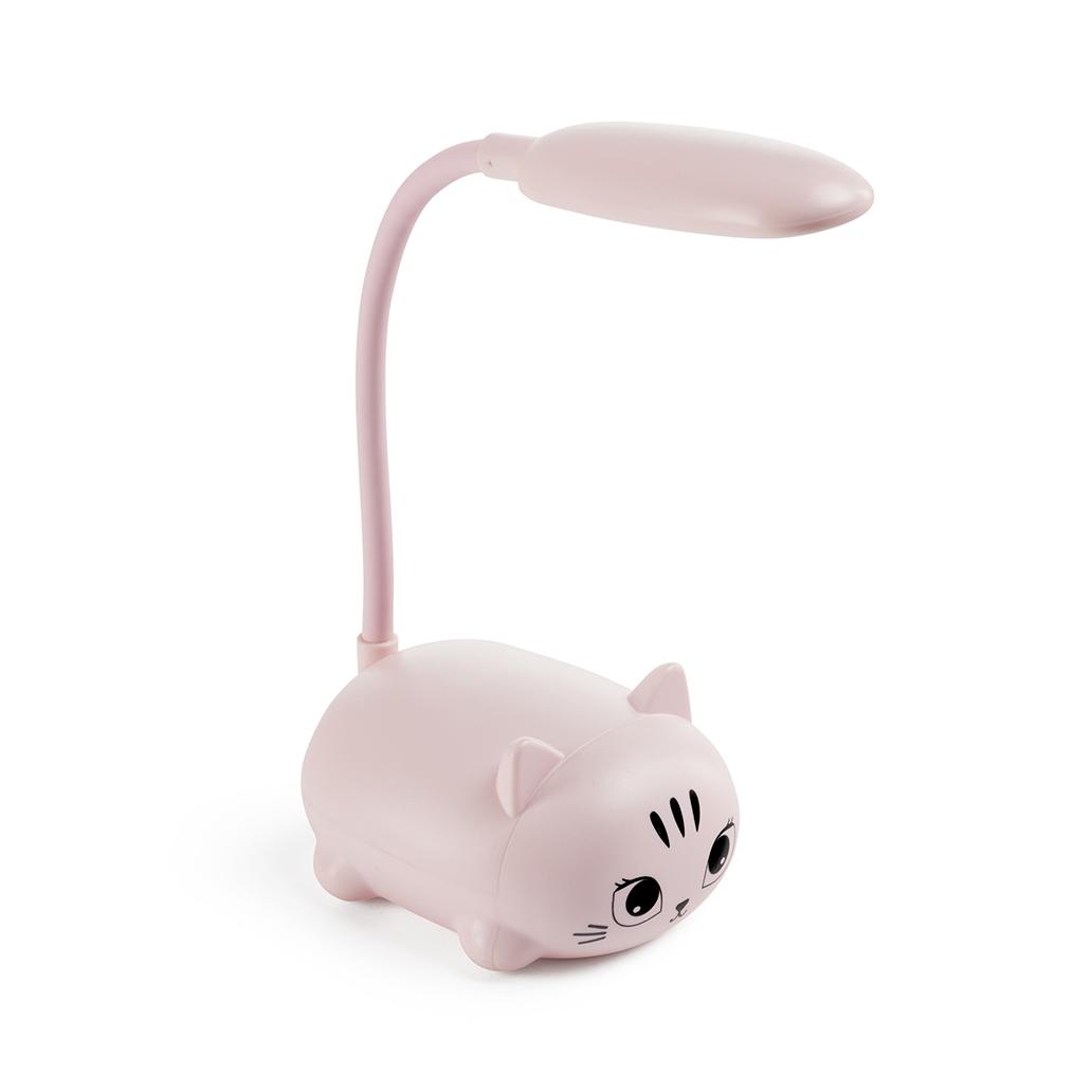 CANDEEIRO LED KITTY ROSA