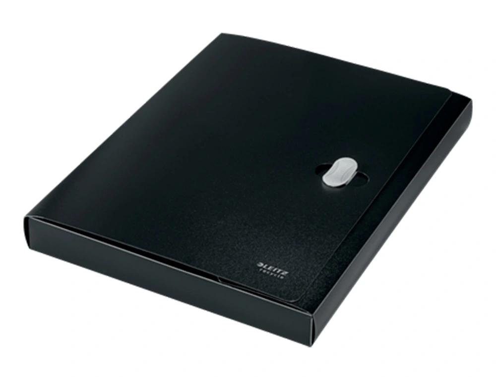 PASTA DE PROJETOS LEITZ RECYCLE DIN A4 PP L38MM PRETO 0