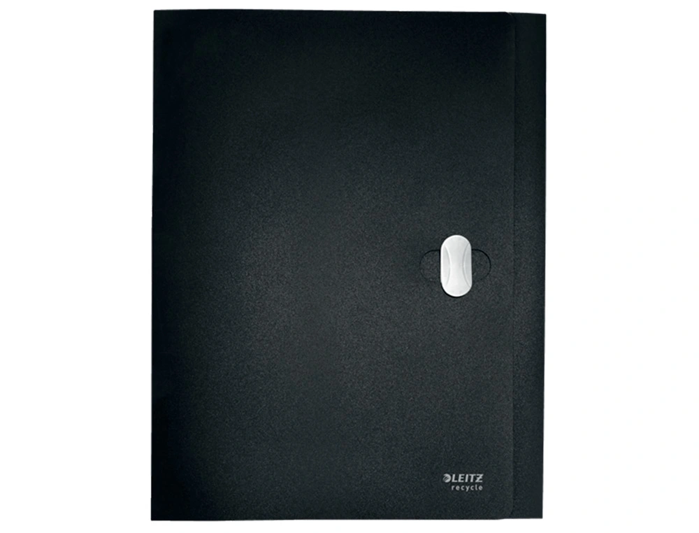 PASTA DE PROJETOS LEITZ RECYCLE DIN A4 PP L38MM PRETO