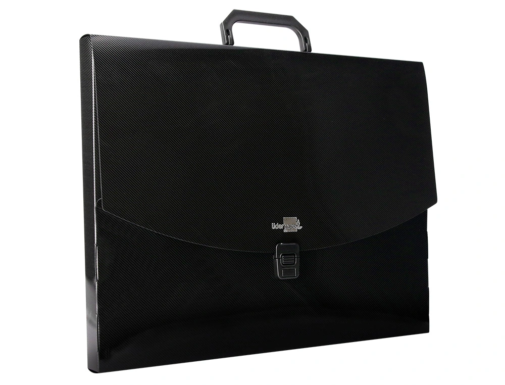 PASTA PORTA DOCUMENTOS COM ASA DIN A3 PRETO OPACO 3