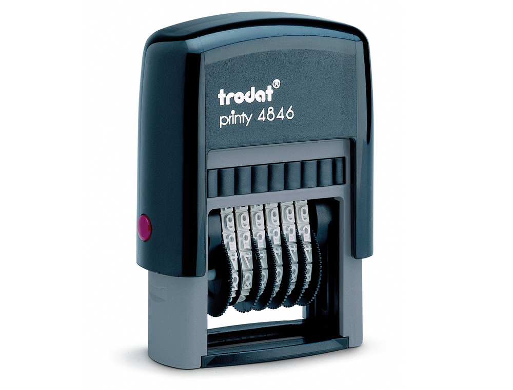 NUMERADOR MANUAL TRODAT 6 BANDAS 4MM 0