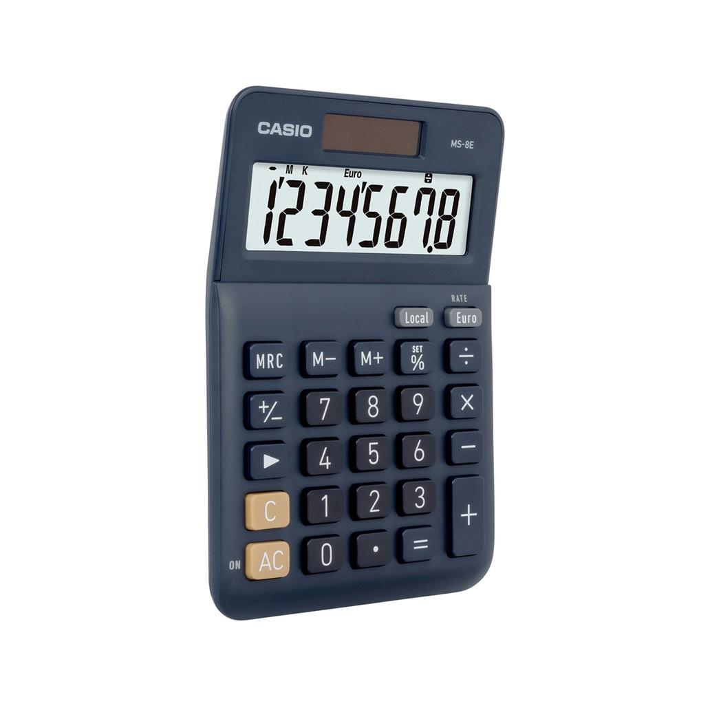 CALCULADORA CASIO SECRETÁRIA MS8E 8 DÍGITOS 1
