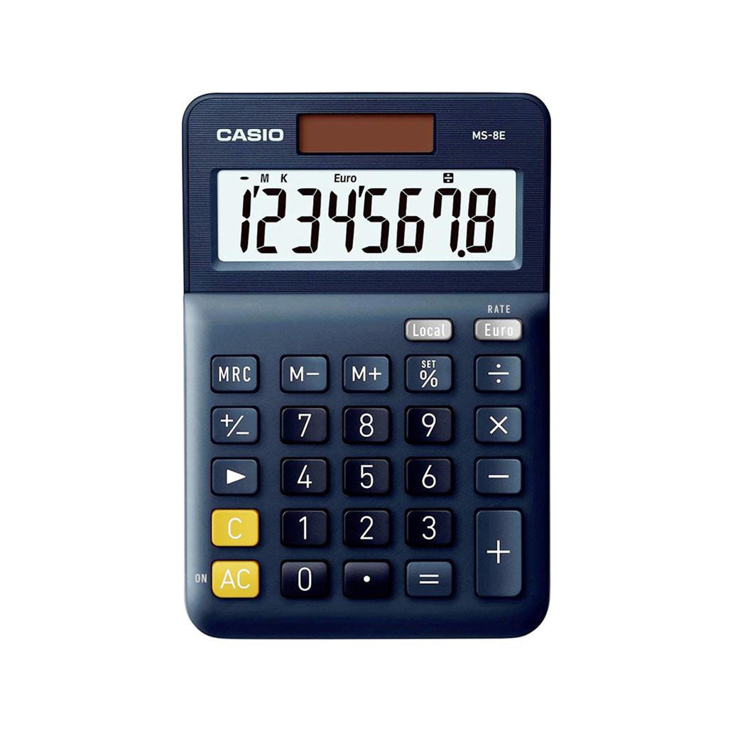 CALCULADORA CASIO SECRETÁRIA MS8E 8 DÍGITOS 2