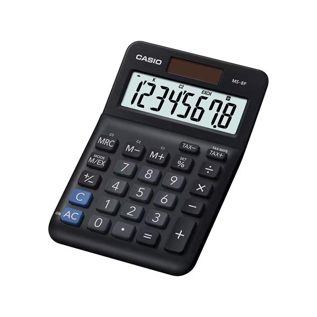 CALCULADORA CASIO SECRETÁRIA MS8F 8 DÍGITOS 2