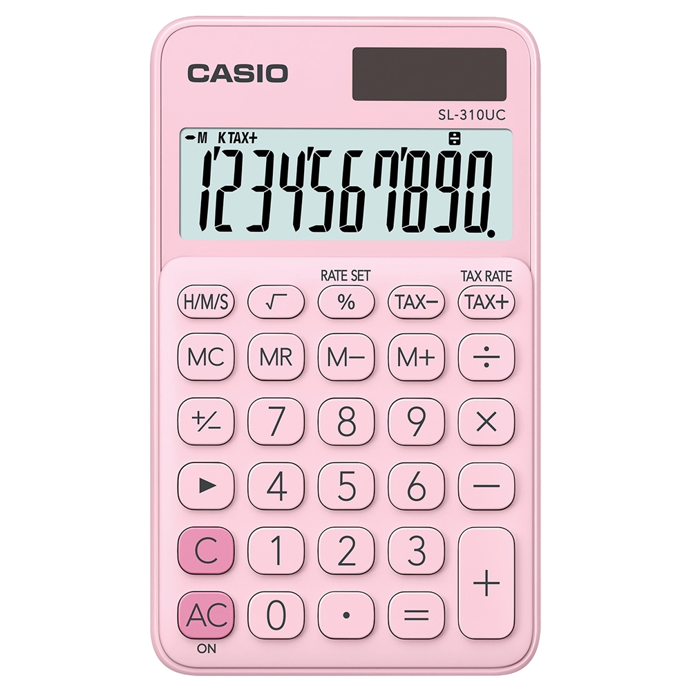 CALCULADORA CASIO BOLSO SL310UCPK 10 DIGITOS