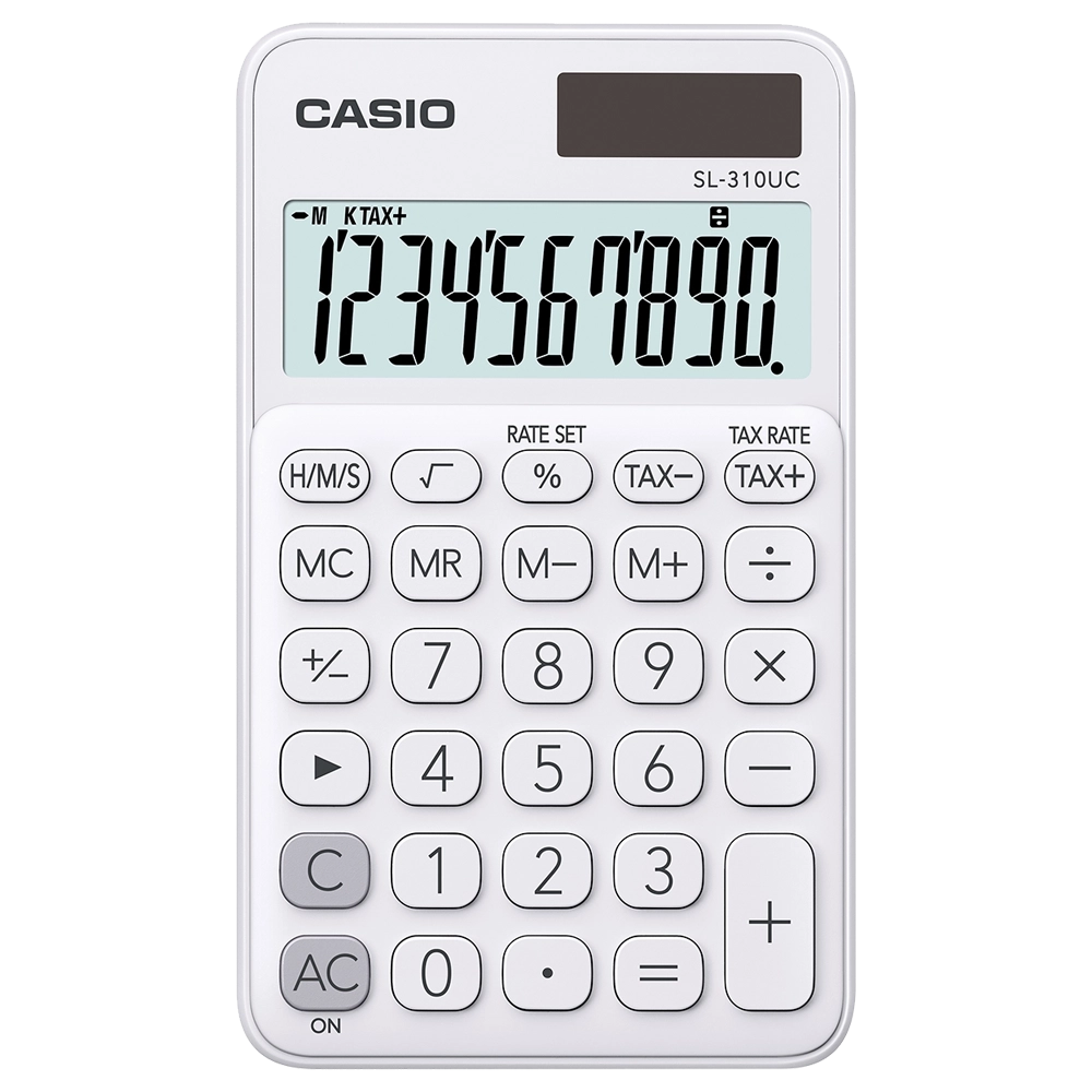 CALCULADORA CASIO BOLSO SL310UCWE 10 DIGITOS