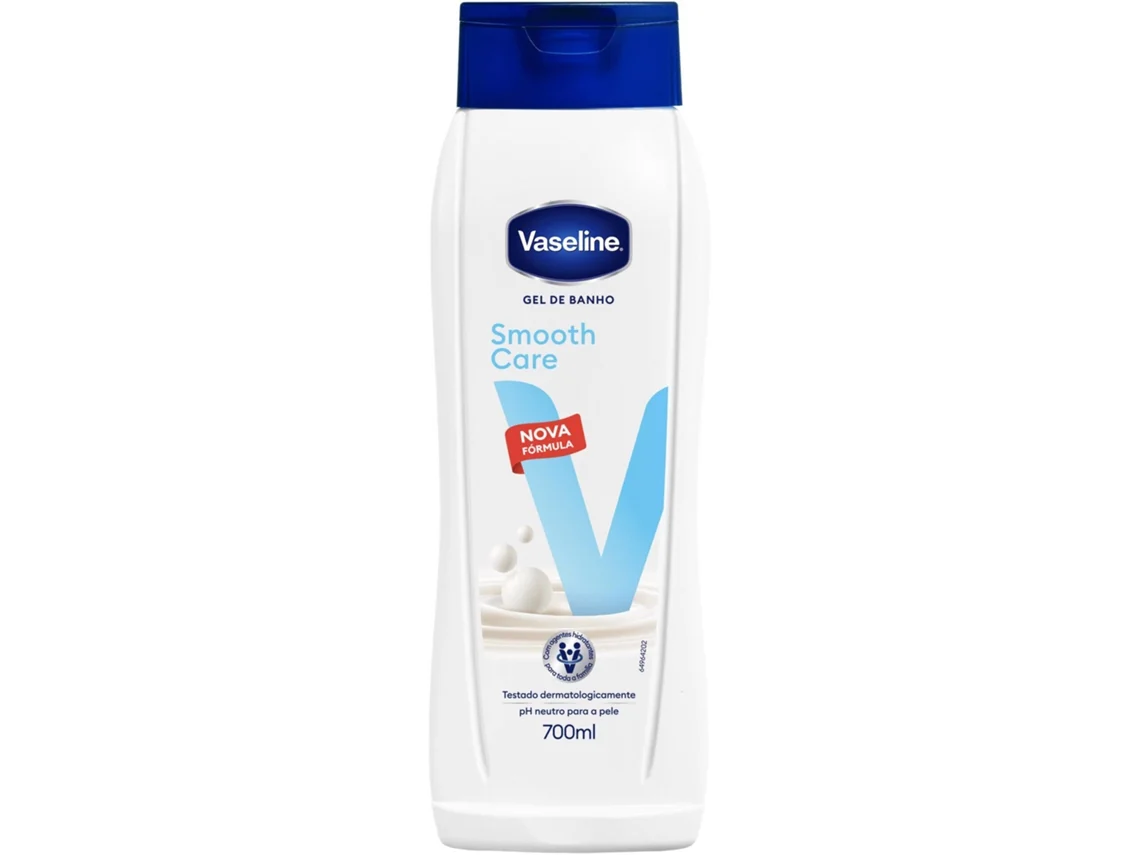 GEL DE BANHO VASELINE 700ML SMOOTH CARE